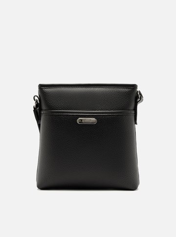 Bolsa Tiracolo Preta Média Recorte