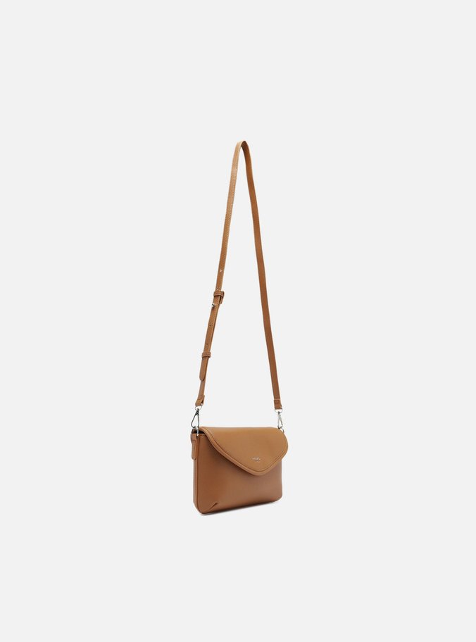 Bolsa Tiracolo Marrom Pequena