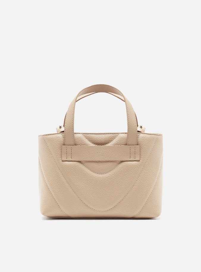 Bolsa Nude Branca Média
