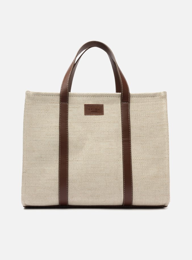 Bolsa Tote Cru Linho Grande Lulu