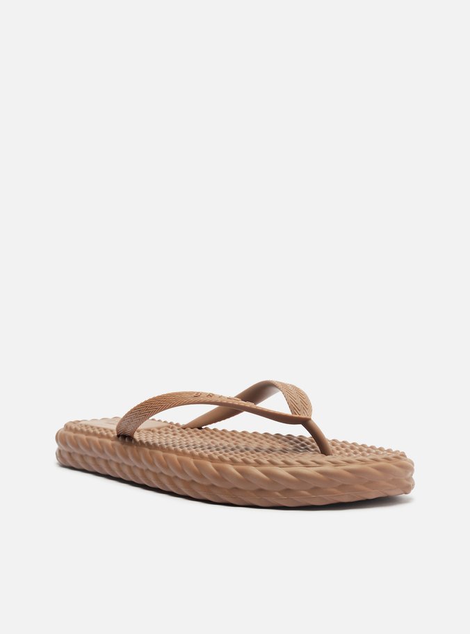 Chinelo de Dedo Marrom Marrocos Flip Flop