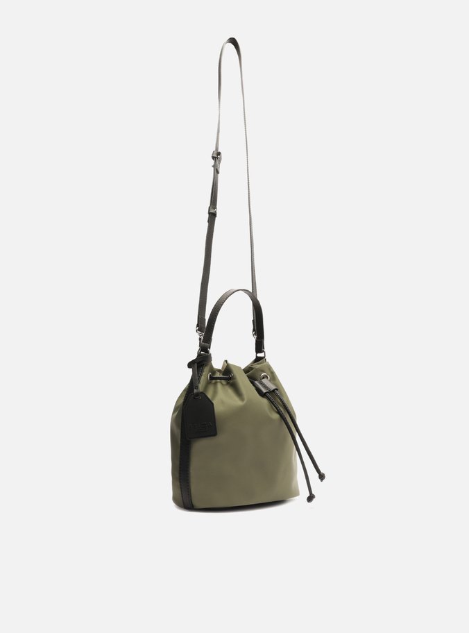 Bolsa Bucket Verde Nylon Média