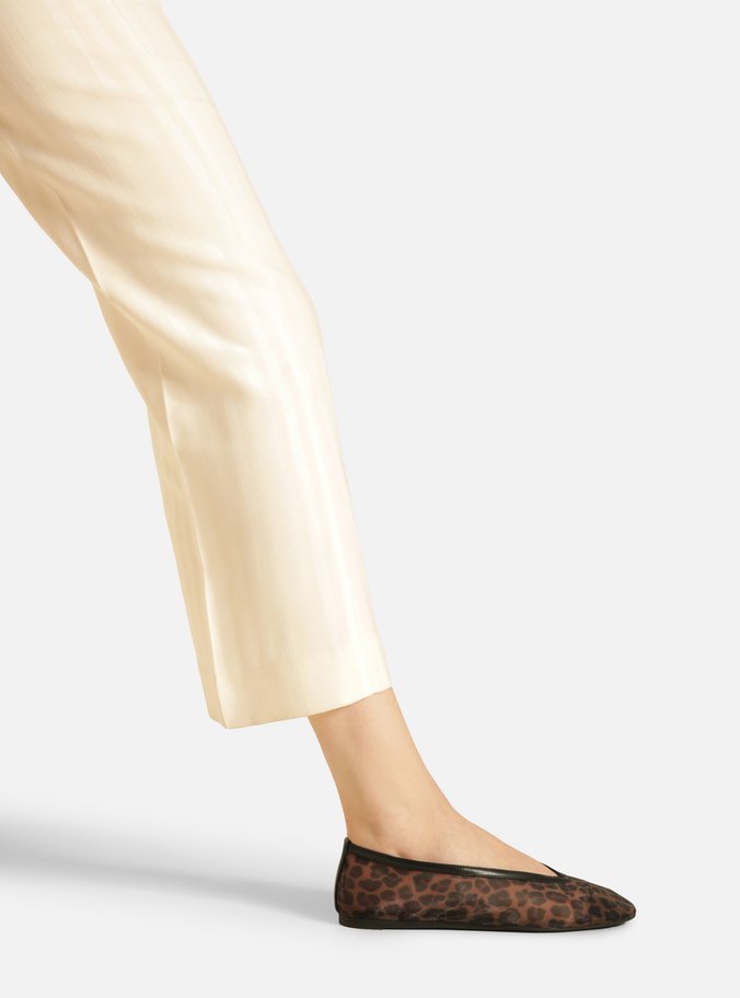 Sapatilha Animal Print Tela Cap Toe