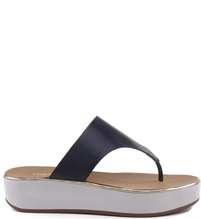 Flatform Couro Marinho