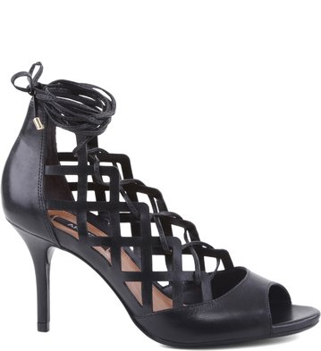 Sandália Lace Up Preta