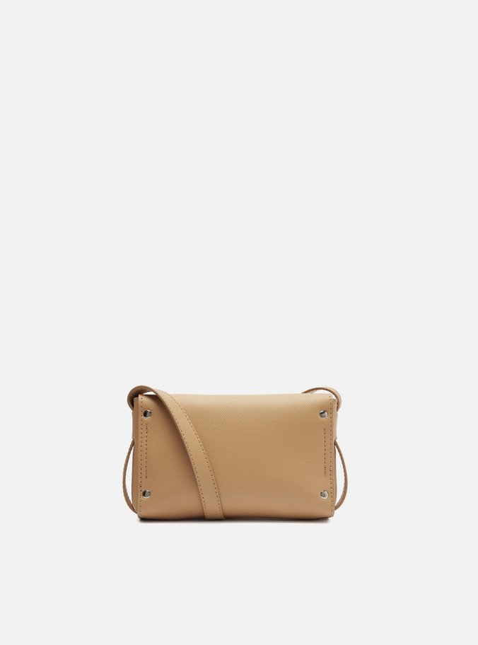 Bolsa Tiracolo Bege Pequena Envelope