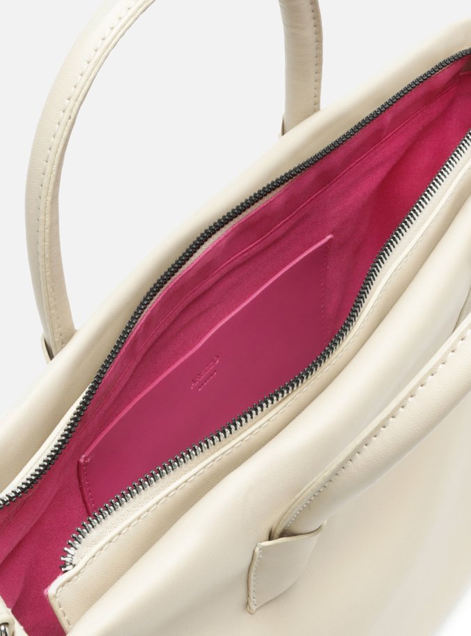 Bolsa Tote Off-White Pequena