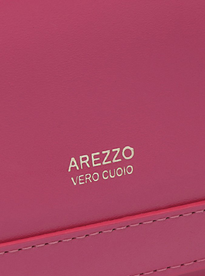 Carteira Rosa Couro Olivia Grande