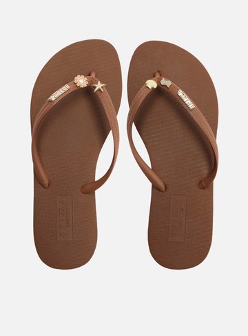 Chinelo Marrom Essential Pins Metal