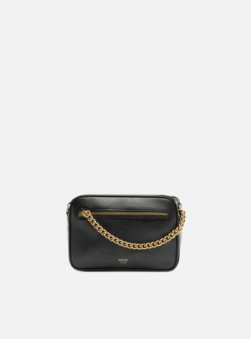 Arezzo — Bolsa Tiracolo Preta Pequena Bolso Corrente