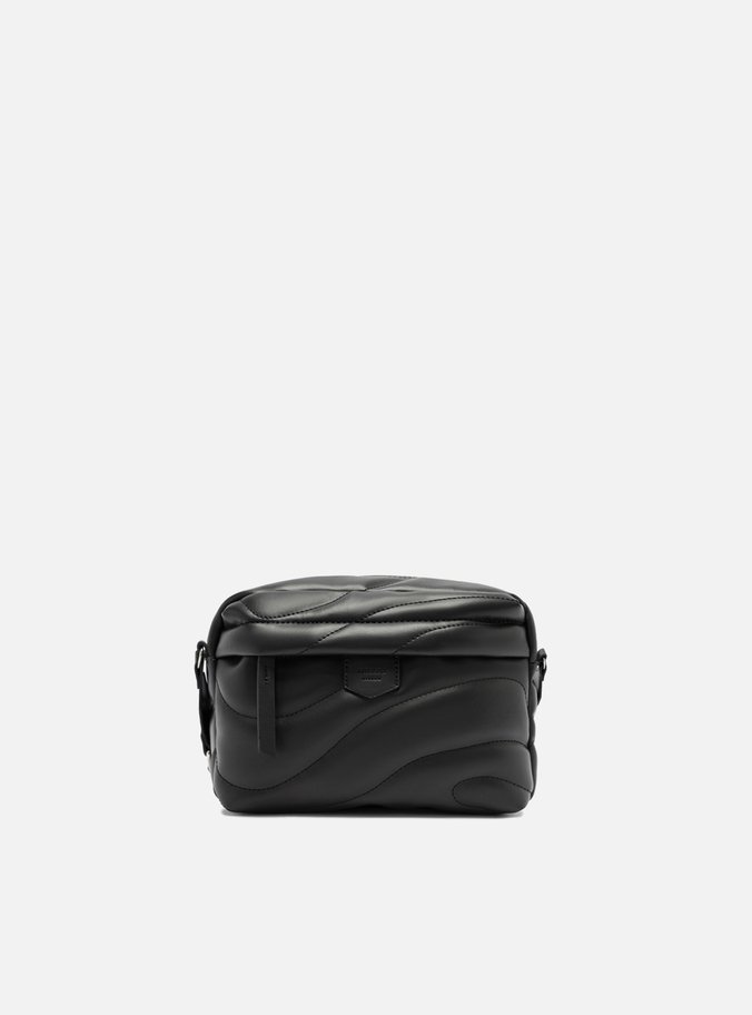 Bolsa Tiracolo Preta Waves Pequena