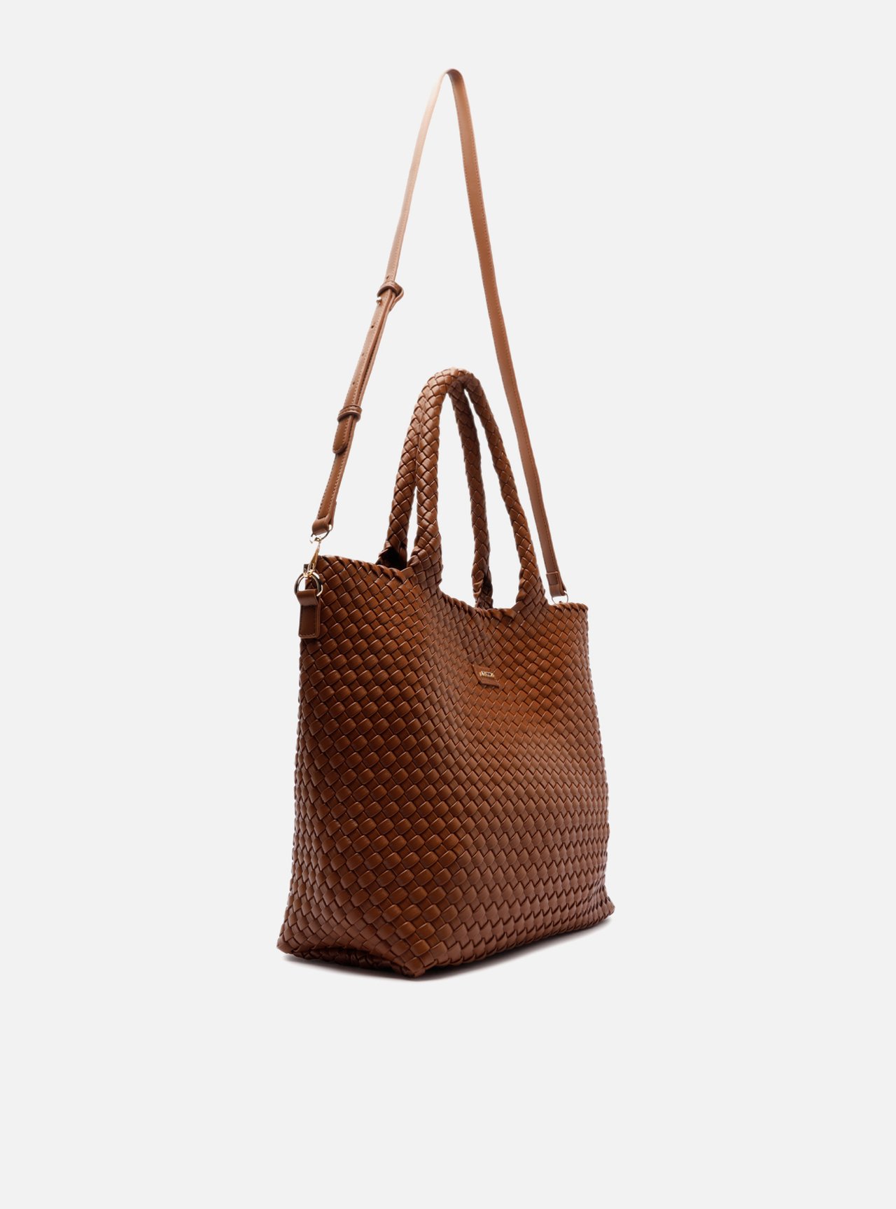 Bolsa Shopping Marrom Tressê Grande — foto 5