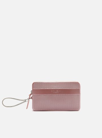Clutch Rosa Metal Alça Malu Glam