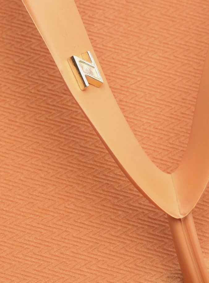 Chinelo de Dedo Laranja Bold Brizza 