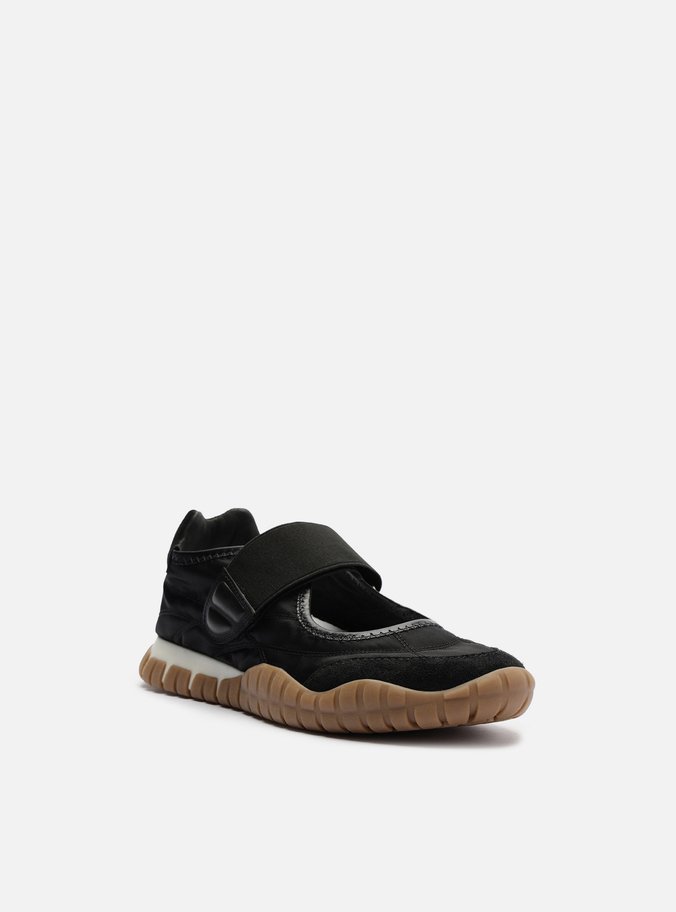 Tênis Sapatilha Preto Suede Sola Emborrachada