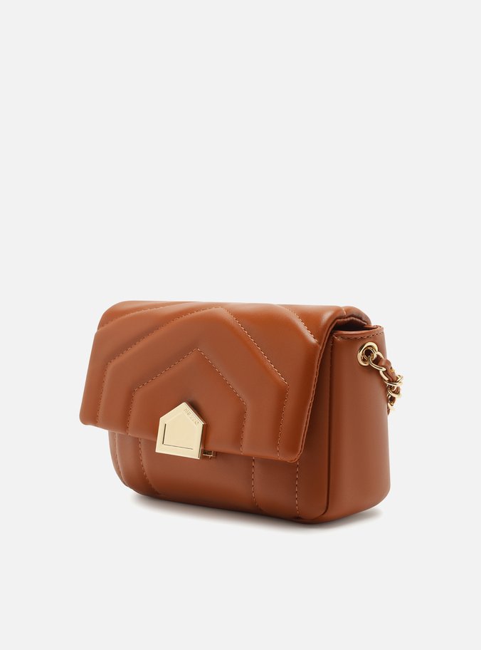Bolsa Marrom Tiracolo Média Matelassê
