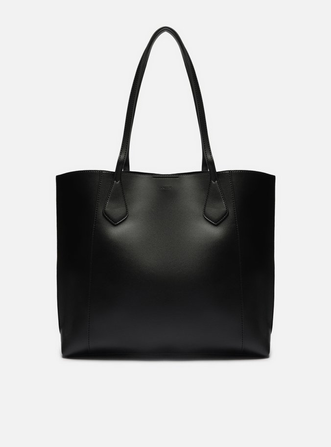 Bolsa Shopping Preta Grande Recortes