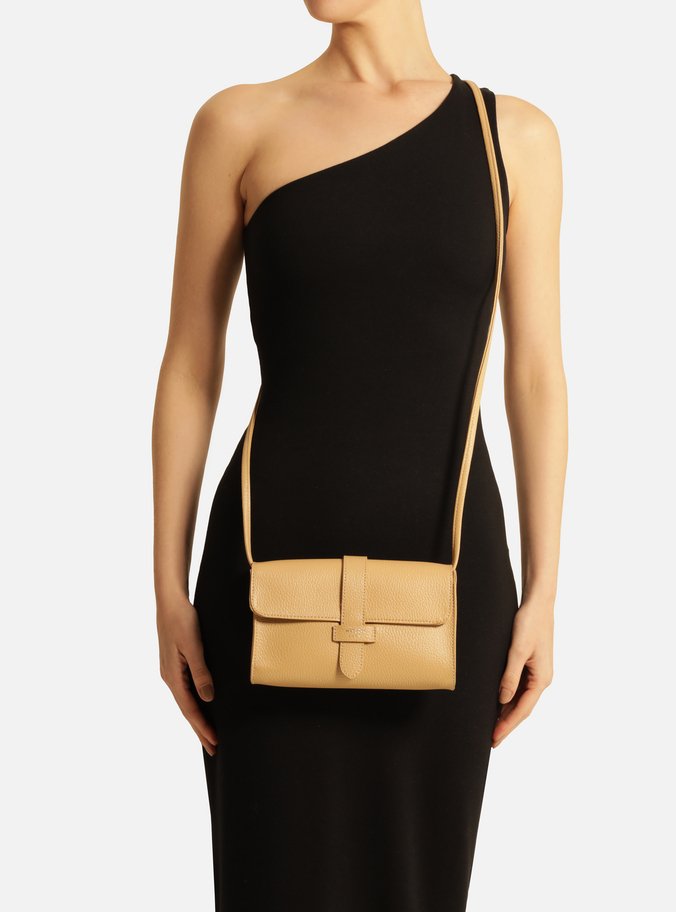 Bolsa Tiracolo Bege Betina Pequena
