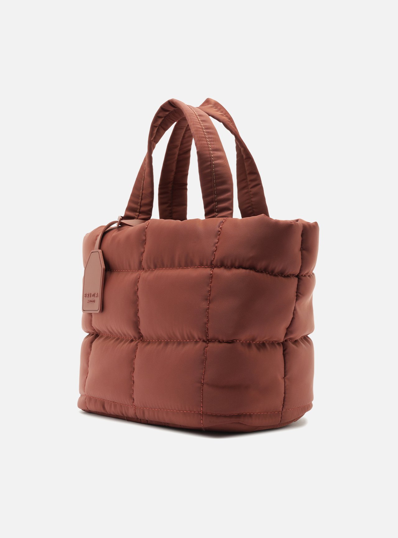 Bolsa Tote Bordô Média Acamurçado Brizza — foto 2