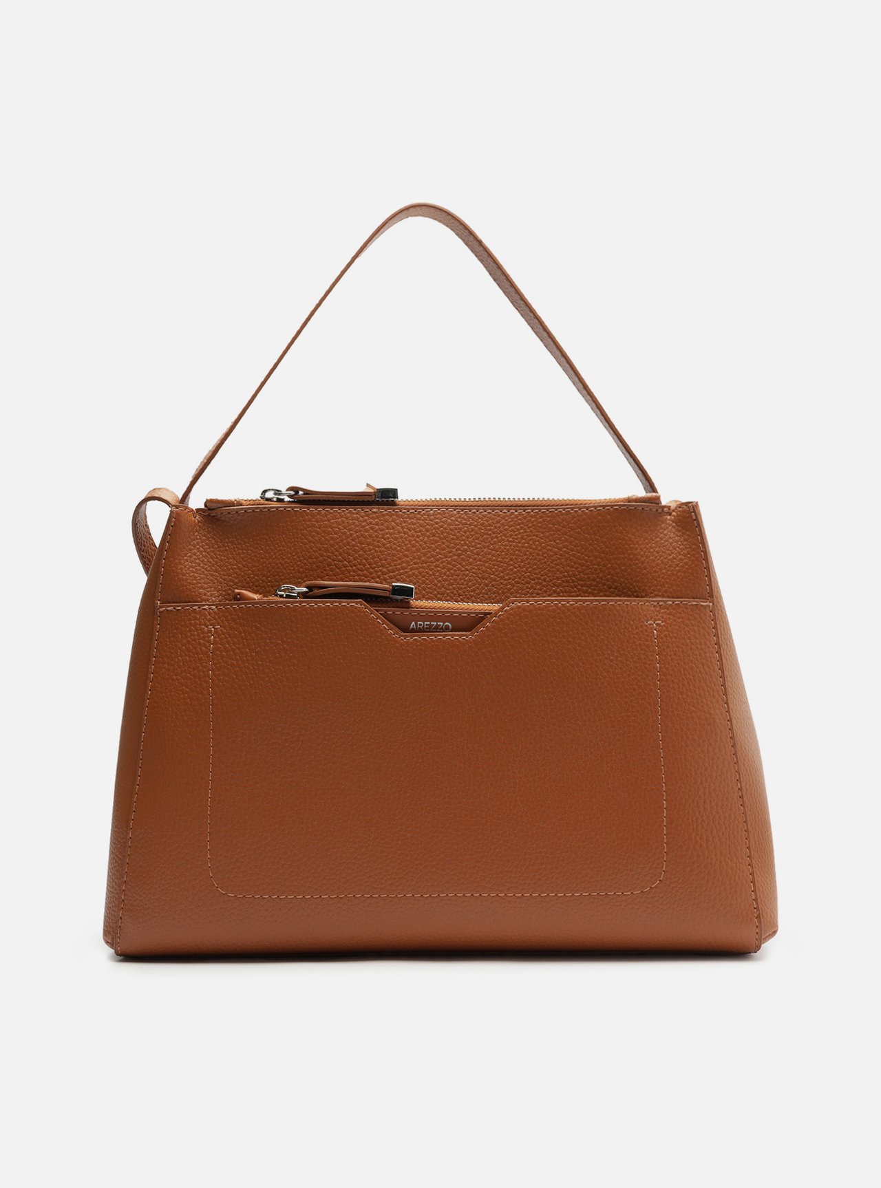 Bolsa Tote Caramelo Emilly Grande — foto 1