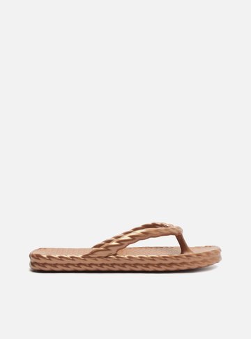 Chinelo de Dedo Marrom Marrocos Brizza