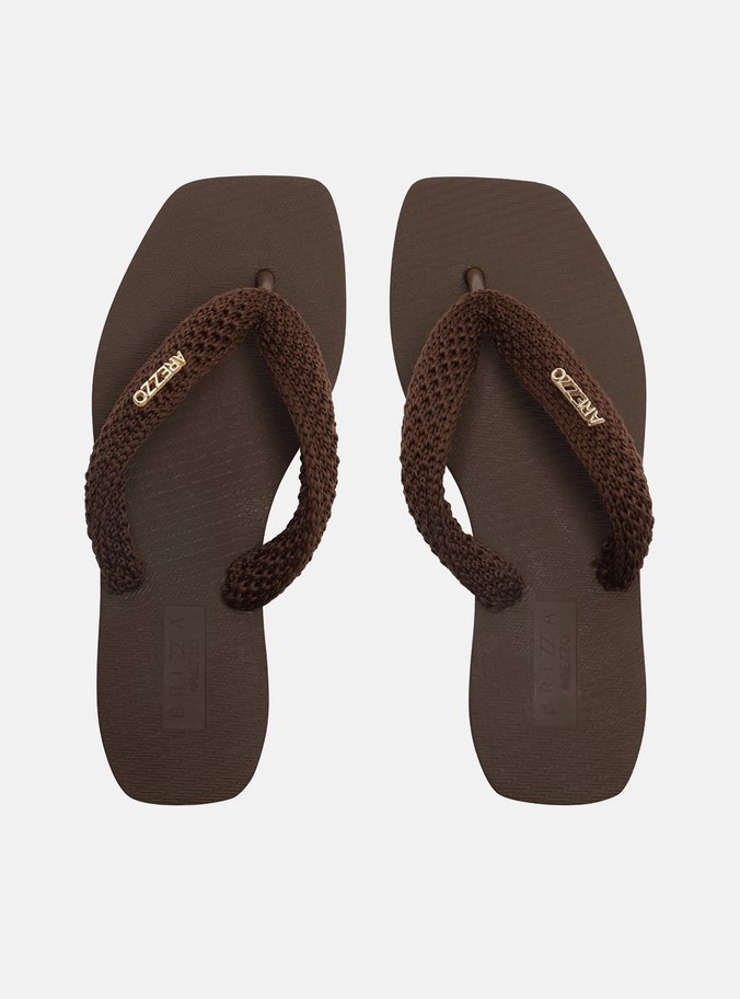 Chinelo de Dedo Preto Brizza