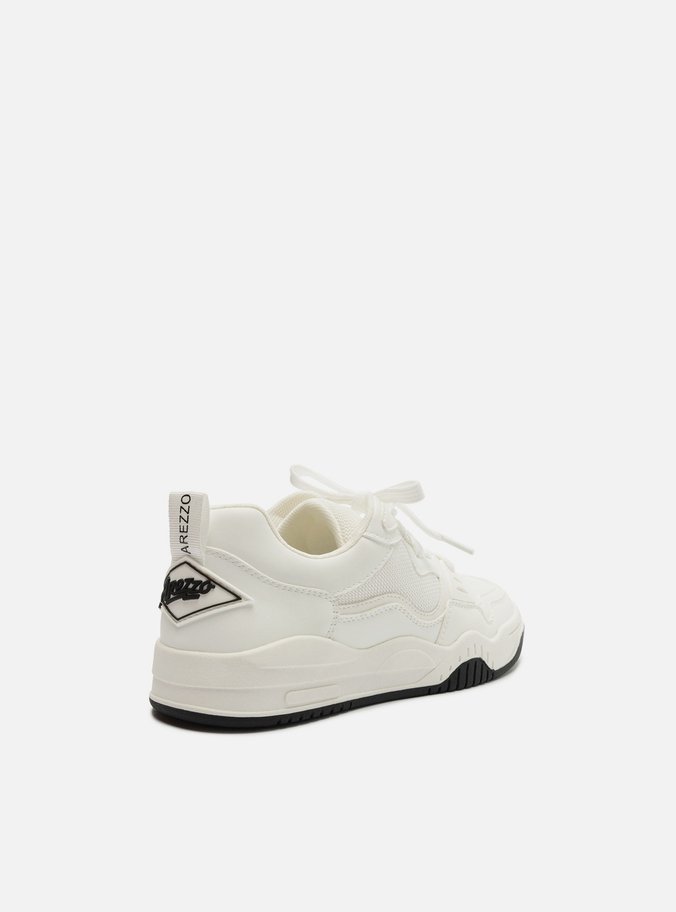 Tênis Branco Multimaterial Amarração Street