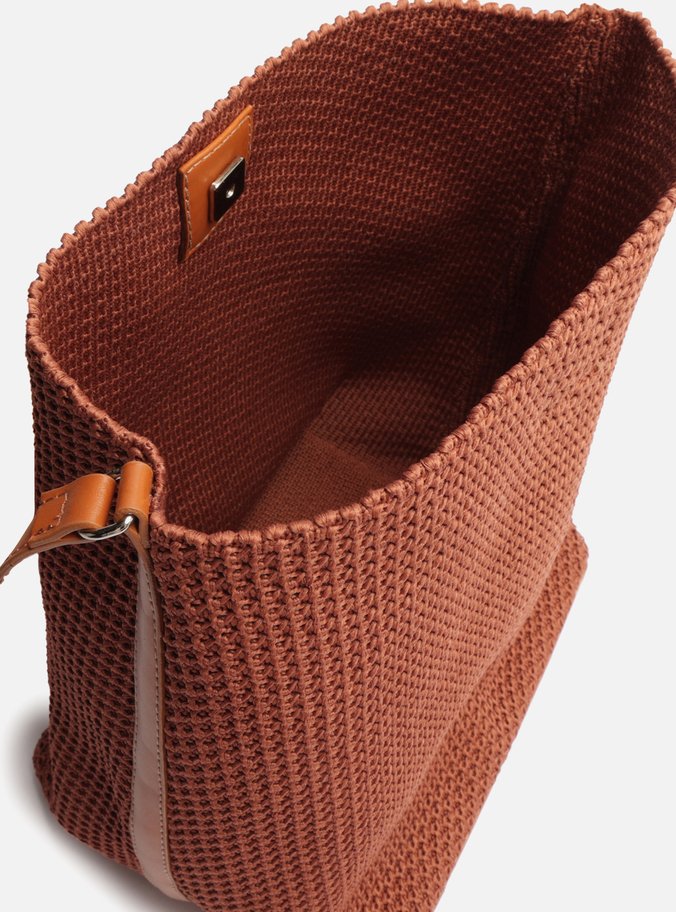 Bolsa Marrom Bucket Média Brizza