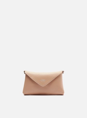 Bolsa Tiracolo Bege Giorno Pequena Envelope