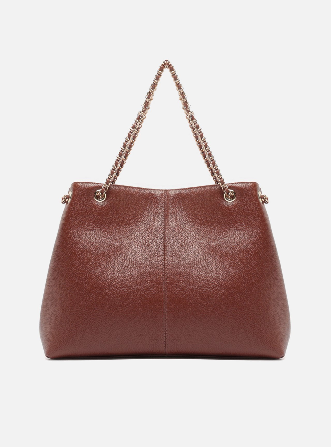 Bolsa Tote Marrom Couro Matelassê Gab Grande — foto 3
