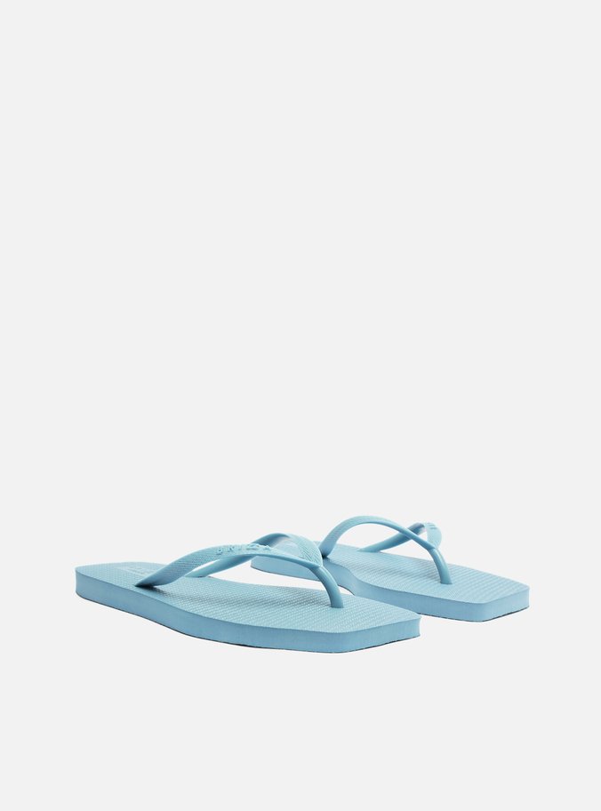 Chinelo de Dedo Azul Square Basics