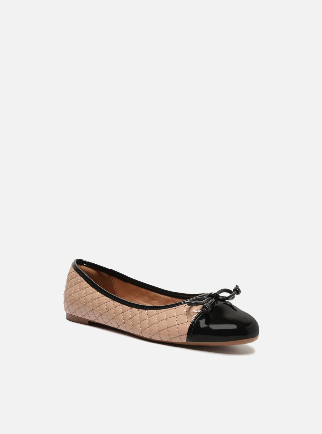 Sapatilha Classic Bege Cap Toe Preta — foto 2
