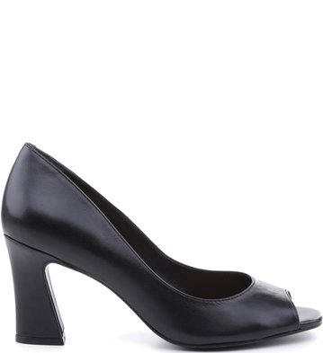 Peep Toe City Preto
