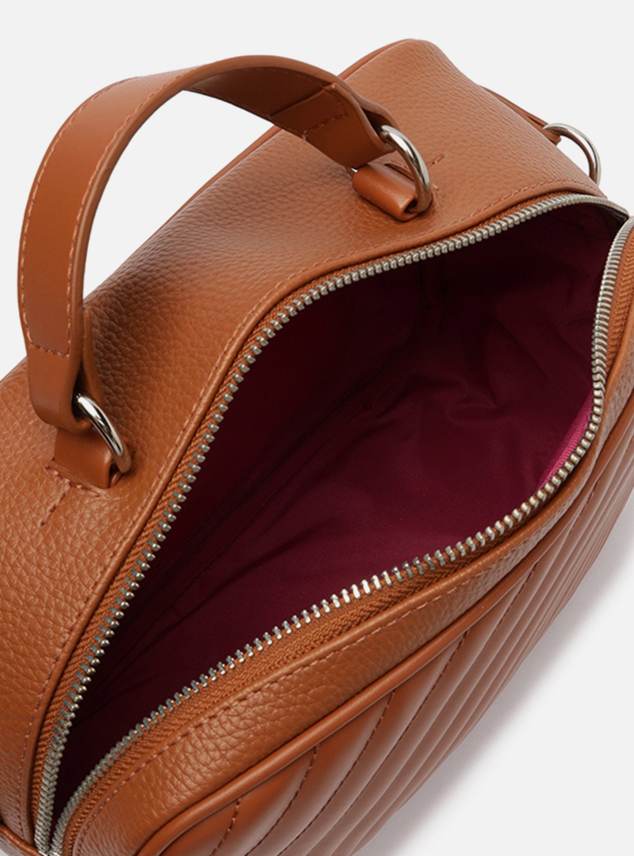 Bolsa Tiracolo Marrom Elisa Média — foto 4
