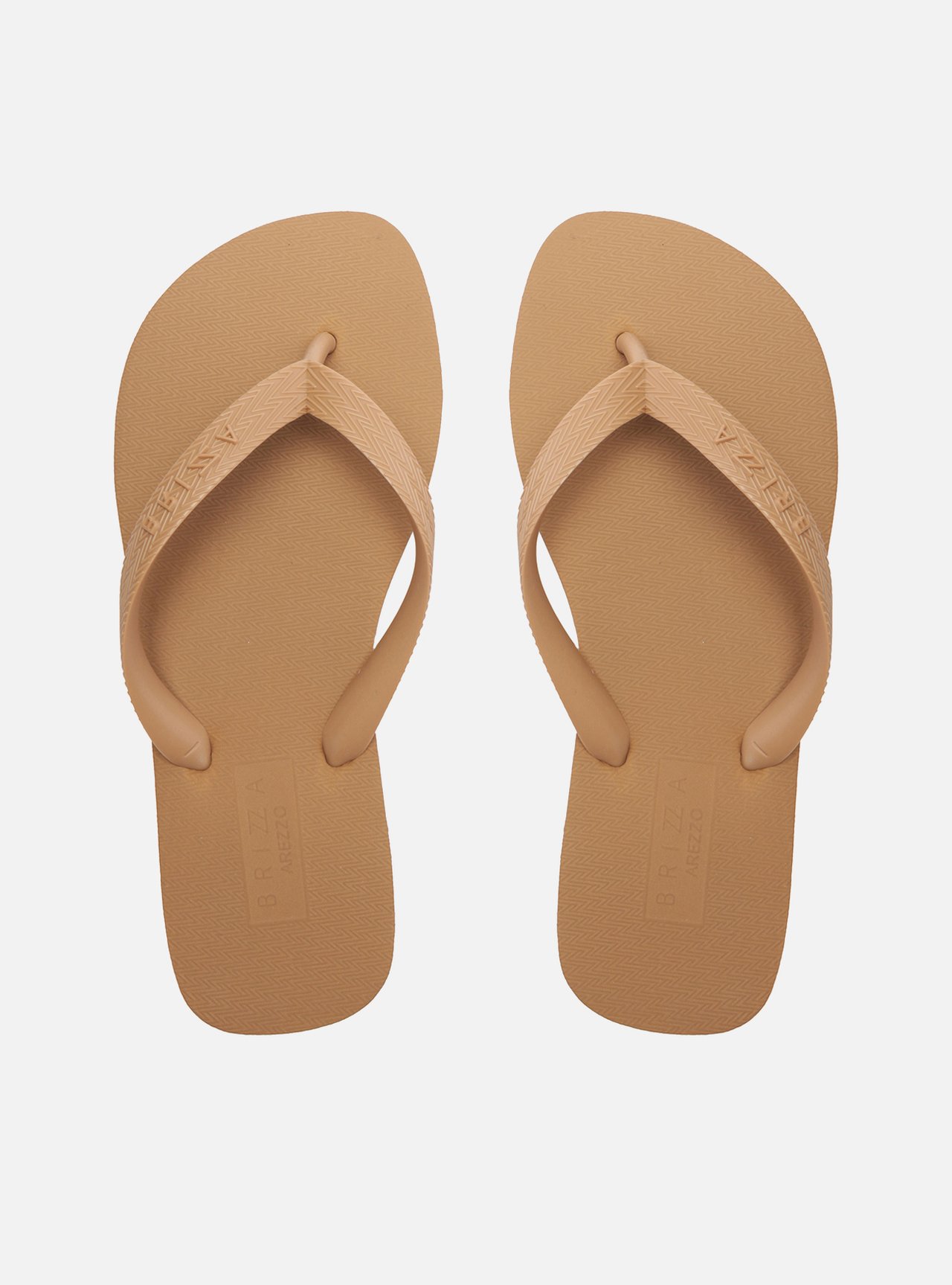 Chinelo de Dedo Nude Basic Brizza — foto 1