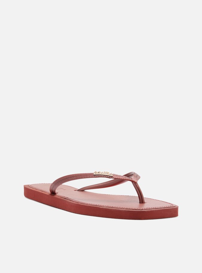 Chinelo de Dedo Rosa Square Brizza