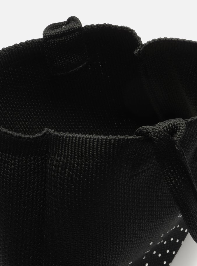 Bolsa Preta Lona Strass Brizza