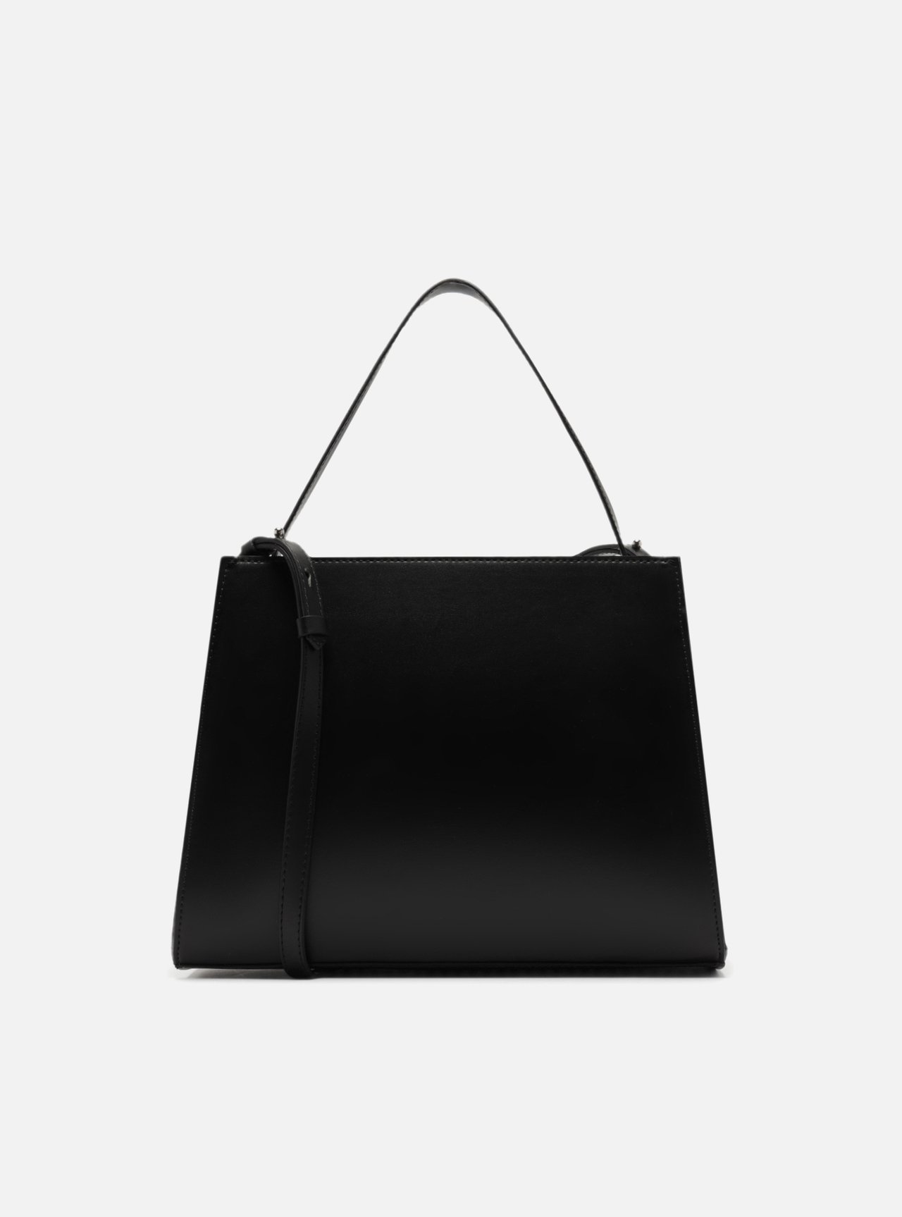 Bolsa Tote Preta Pietra Média — foto 3