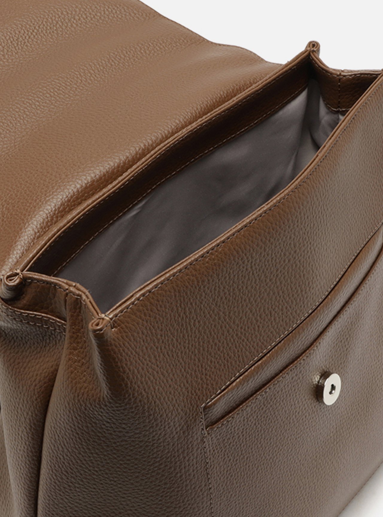 Bolsa Mochila Marrom Grande Monograma — foto 4