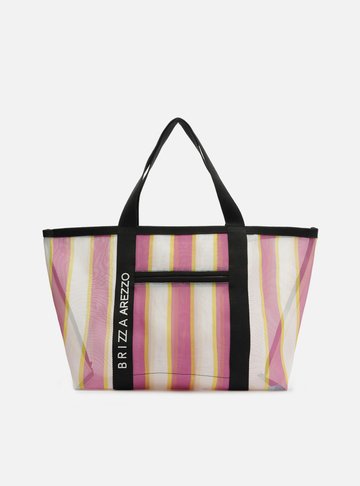 Bolsa Shopping Multicolorida Tela Brizza