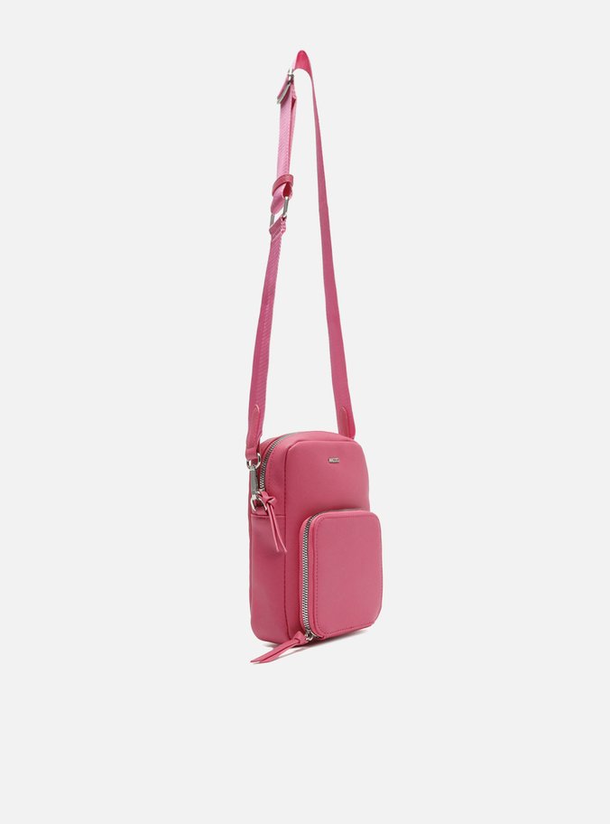 Bolsa Tiracolo Rosa Pequena