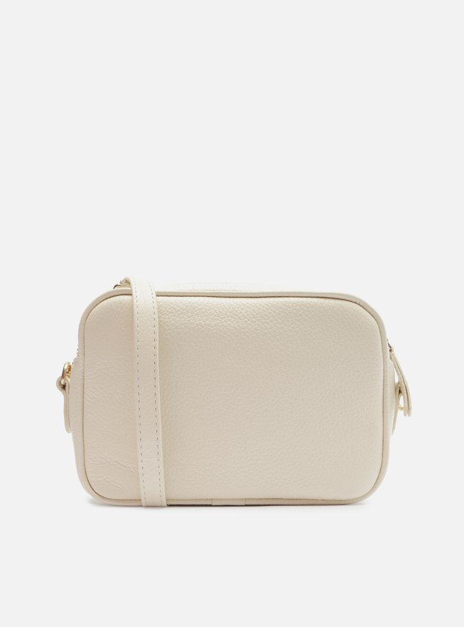 Bolsa Tiracolo Branca Couro Matelassê Gab Pequena