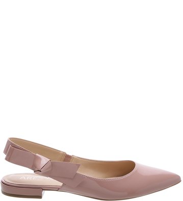 Sapatilha Verniz Open Feminino Rose Blush