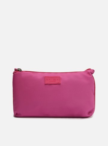 Clutch Rosa Nylon Lizza Pequena Brizza
