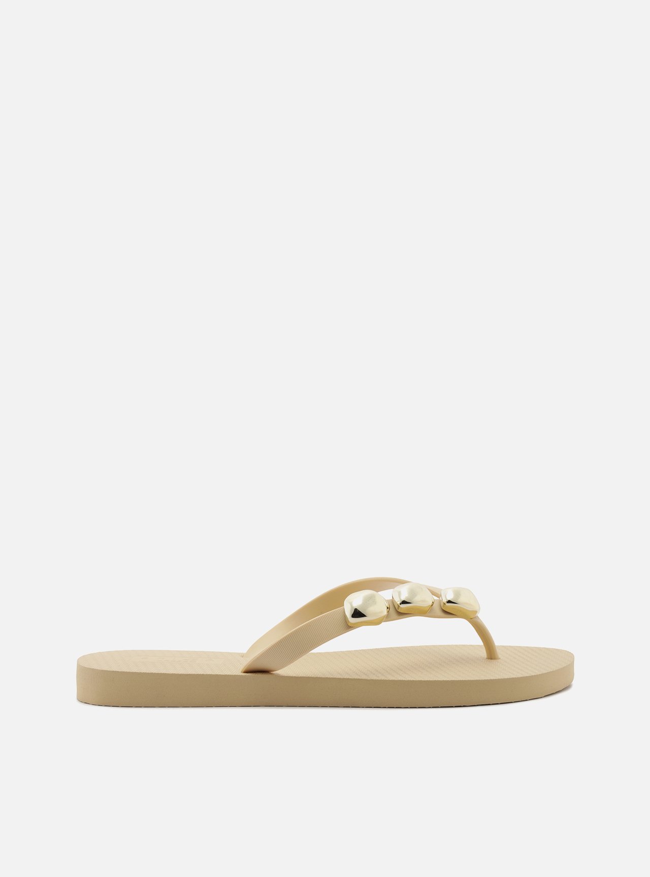 Chinelo de Dedo Branca Flatform Brizza — foto 3