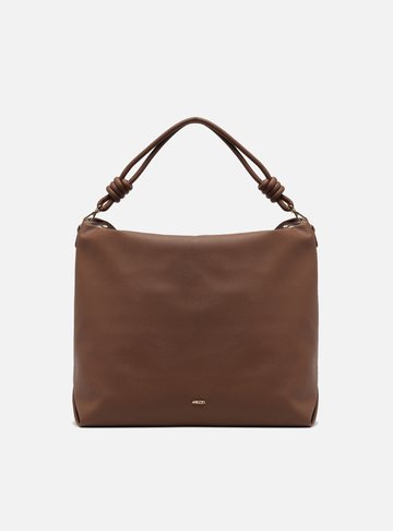 Bolsa Tiracolo Marrom Grande