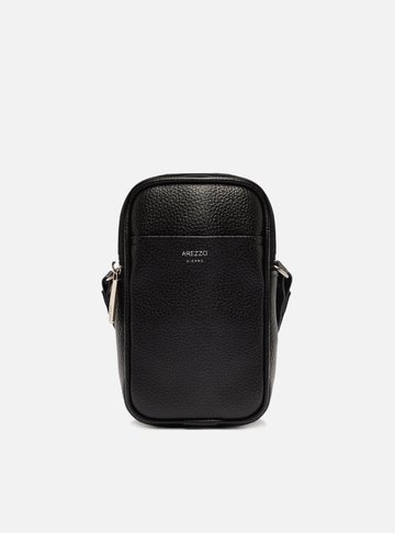Mini Bag Porta-Celular Preta