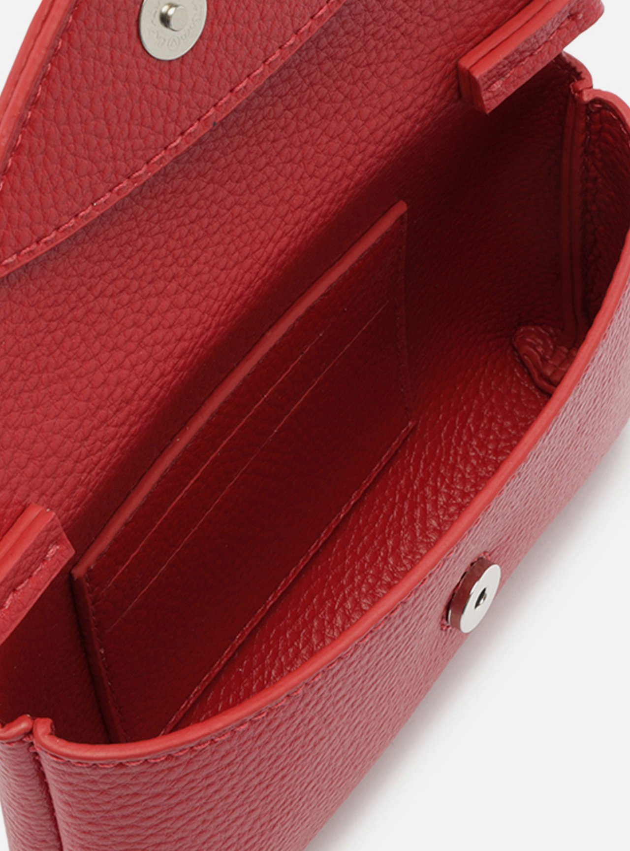 Bolsa Tiracolo Vermelha Giorno Pequena Envelope — foto 4