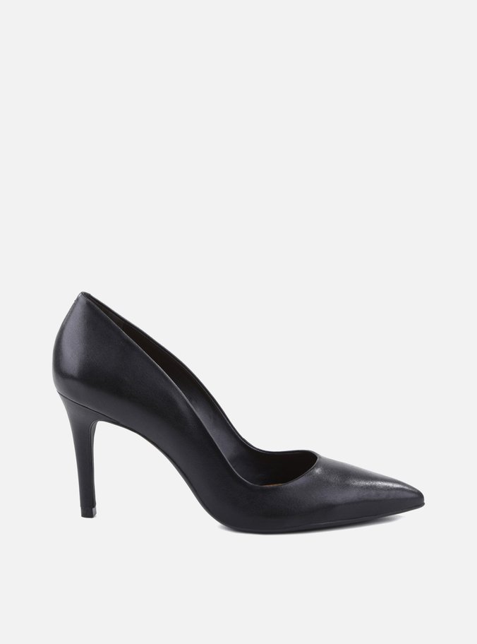 Scarpin Couro Preto