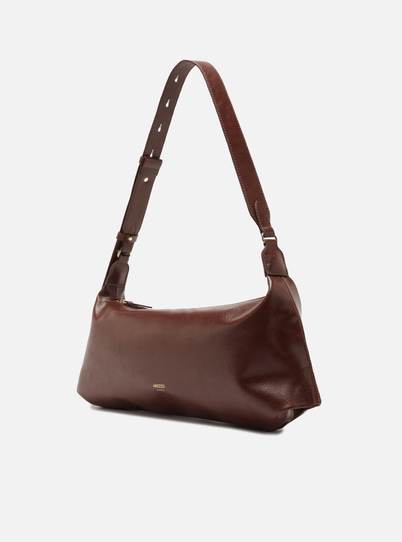 Bolsa Shoulder Vermelha Média Soft Alça Larga — foto 2